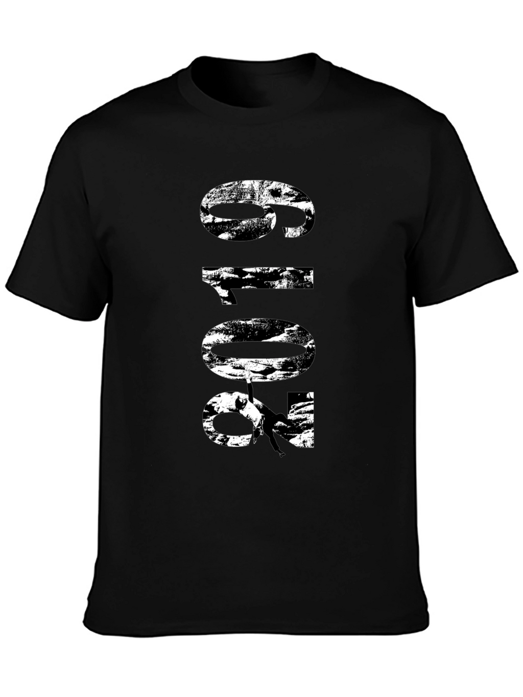 Bold Graphic Black T-Shirt
