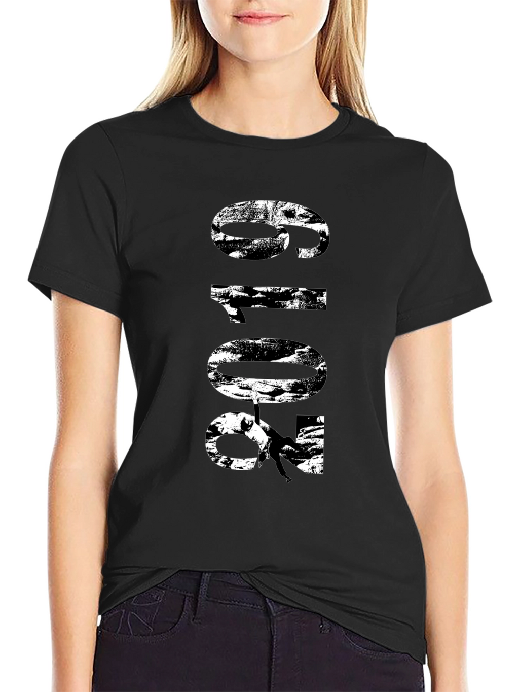 Bold Graphic Black T-Shirt