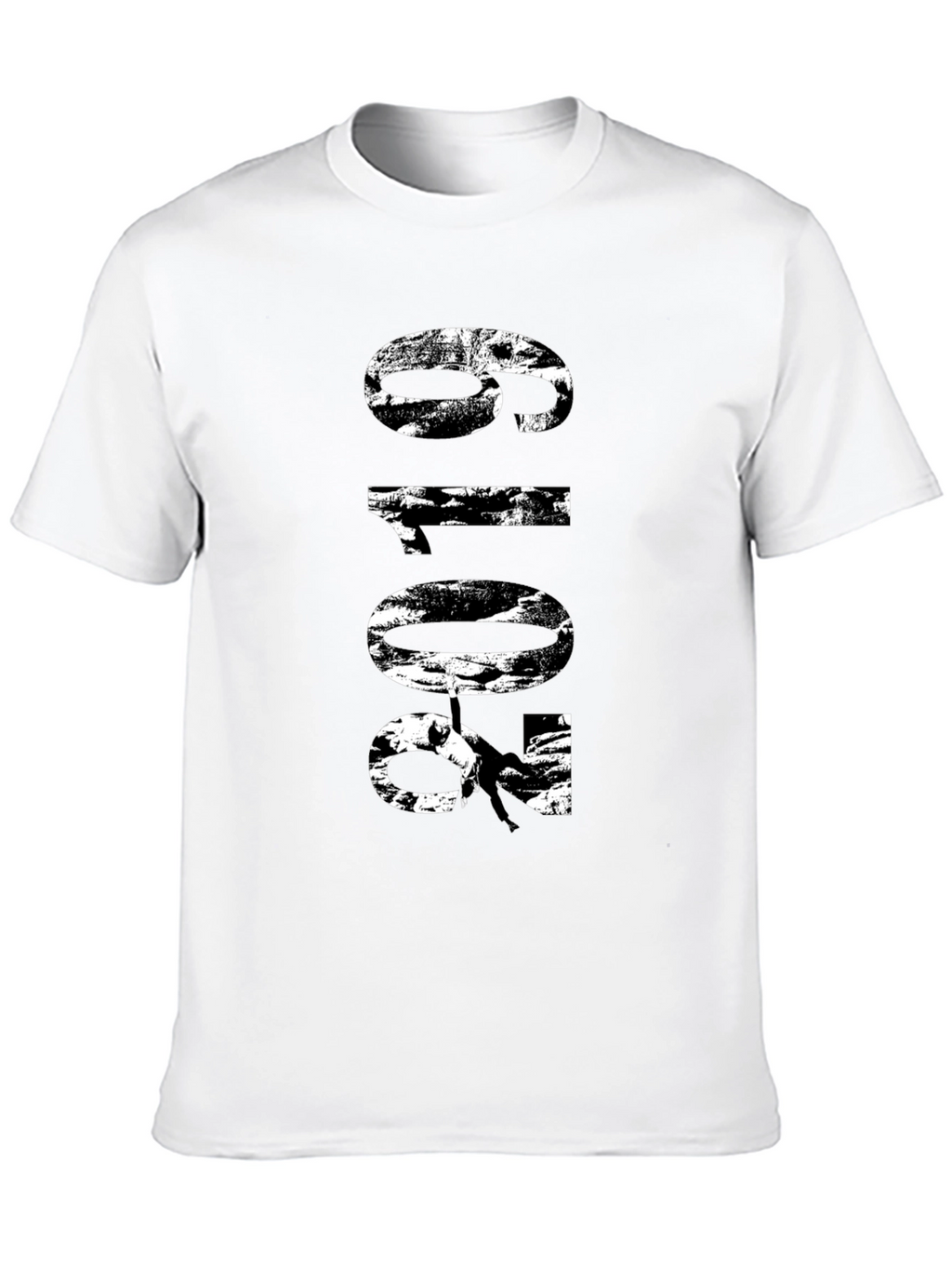 Bold Graphic Black T-Shirt