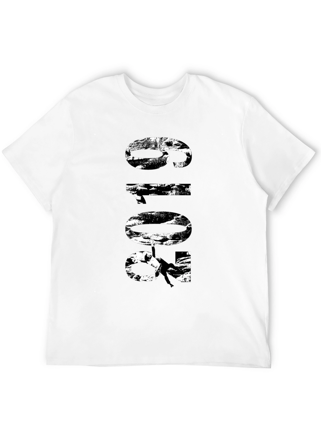 Bold Graphic Black T-Shirt