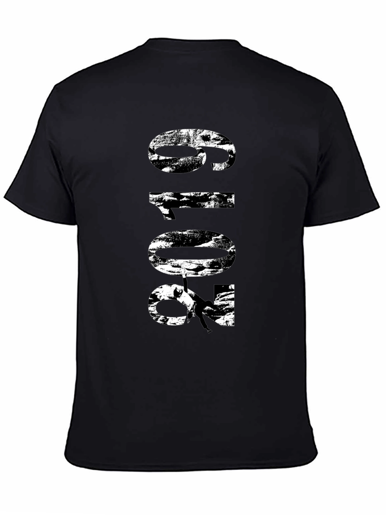 Bold Graphic Black T-Shirt