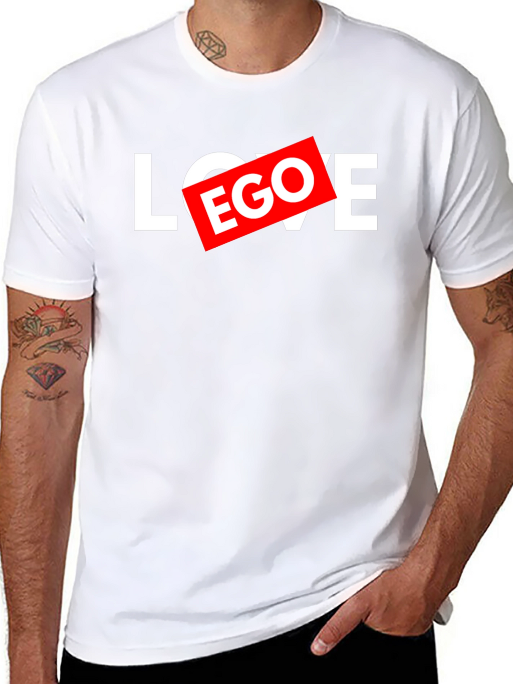 Love Over Ego Graphic T-Shirt