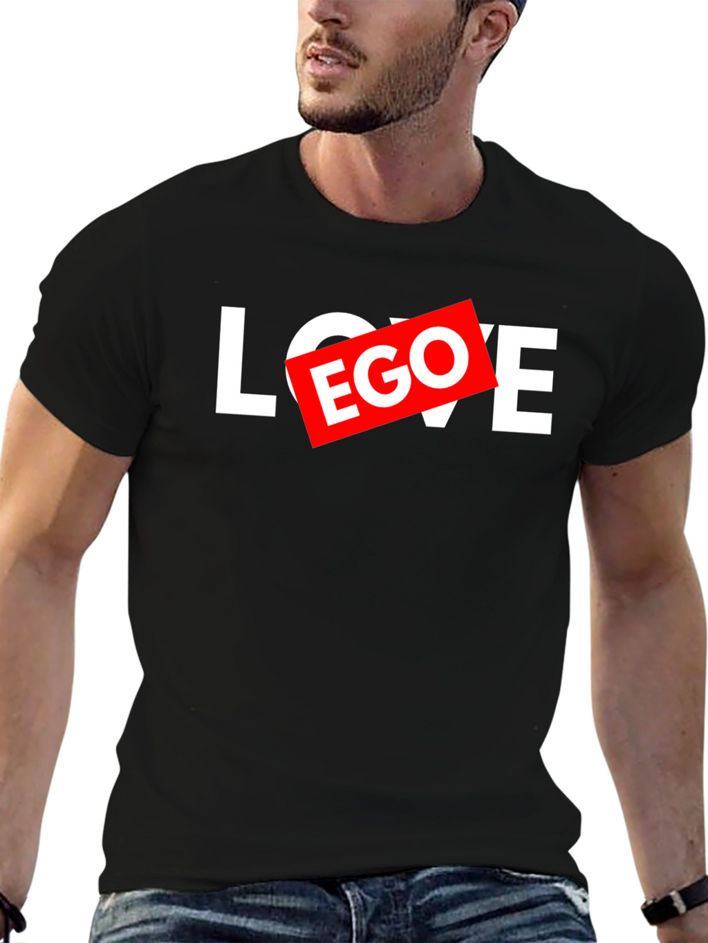 Love Over Ego Graphic T-Shirt