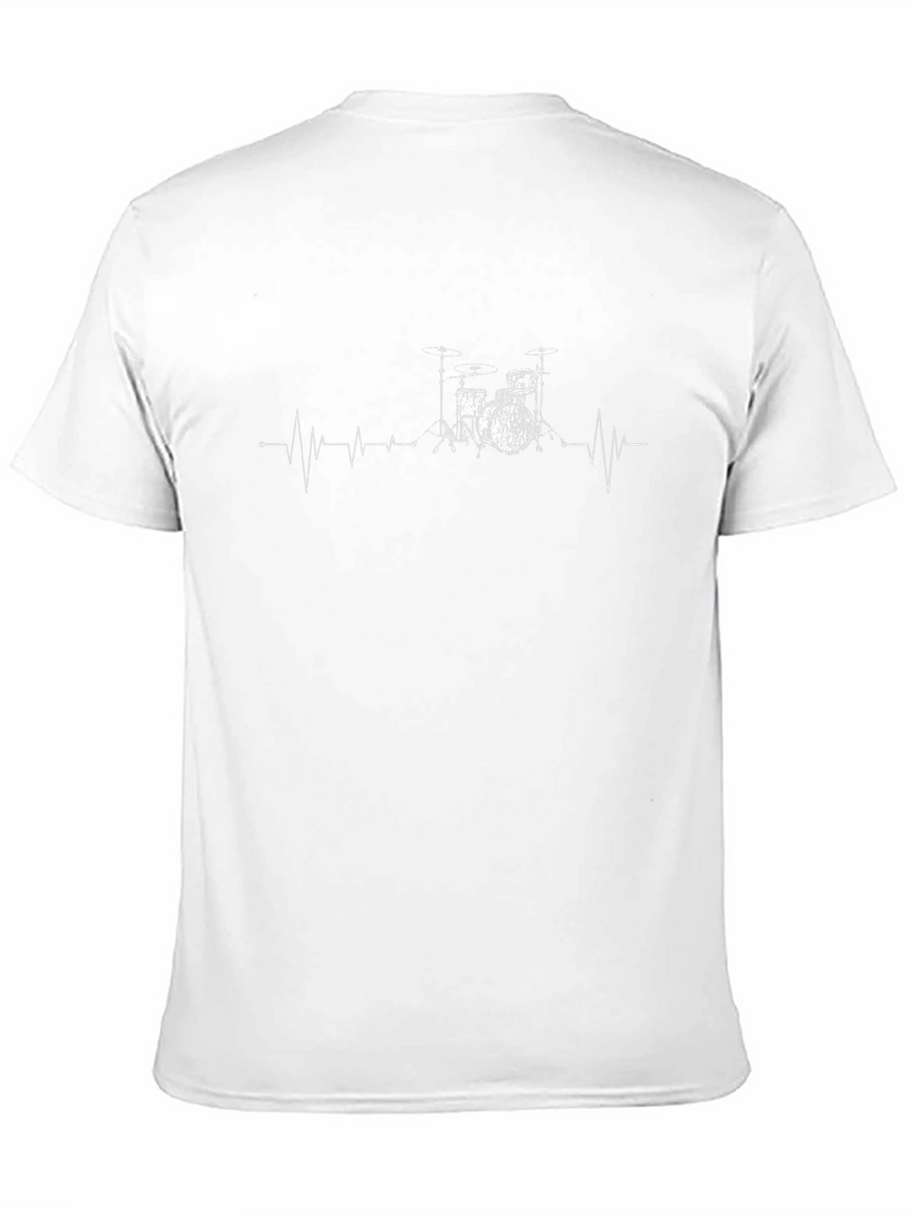 Drum Heartbeat T-Shirt - Music Lover Tee