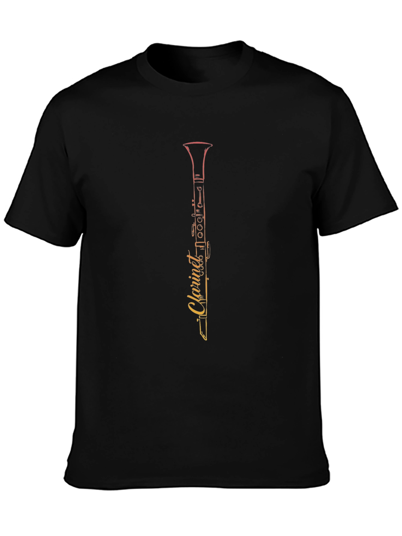 Clarinet Graphic T-Shirt - Musician Apparel