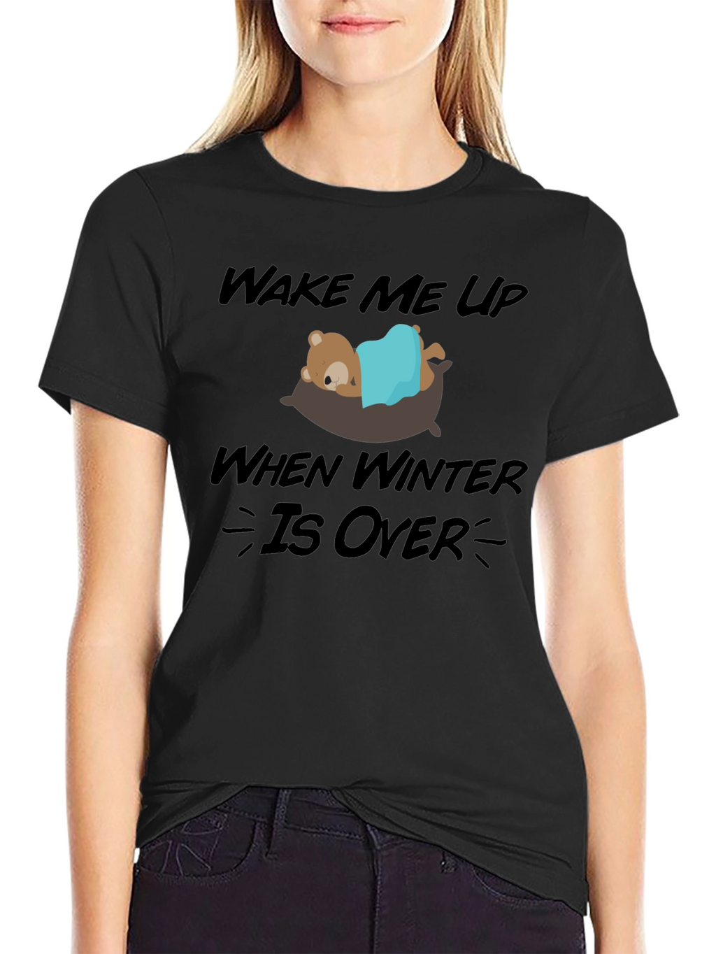 Wake Me Up When Winter Is Over Graphic Tee