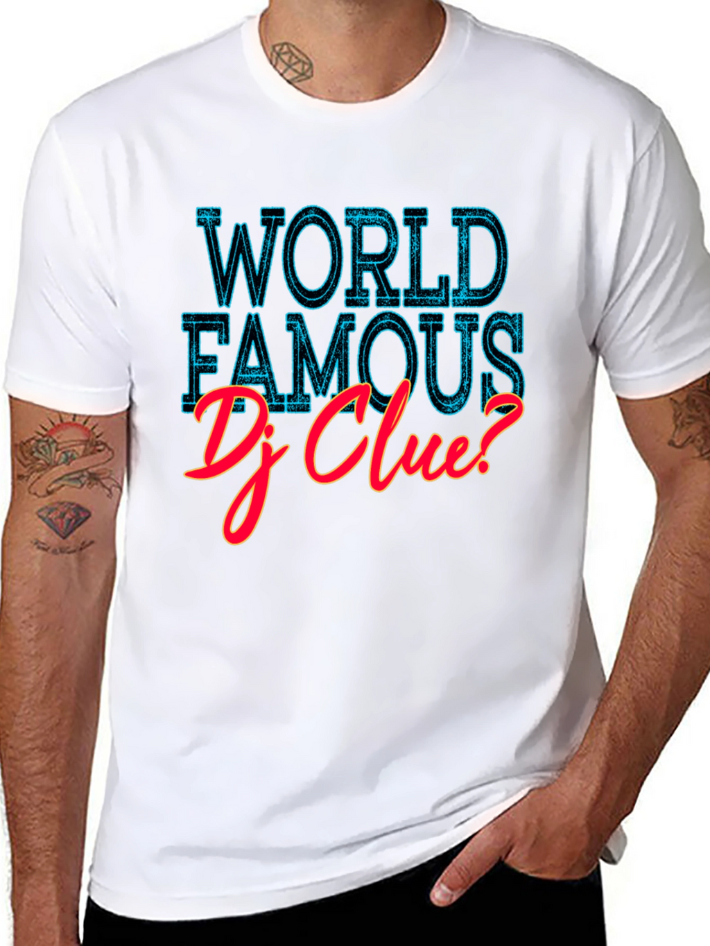 World Famous DJ Clue? Graphic T-Shirt