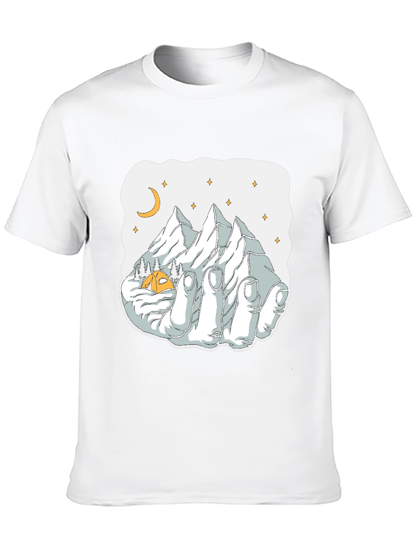 Mountain Hand Graphic Tee