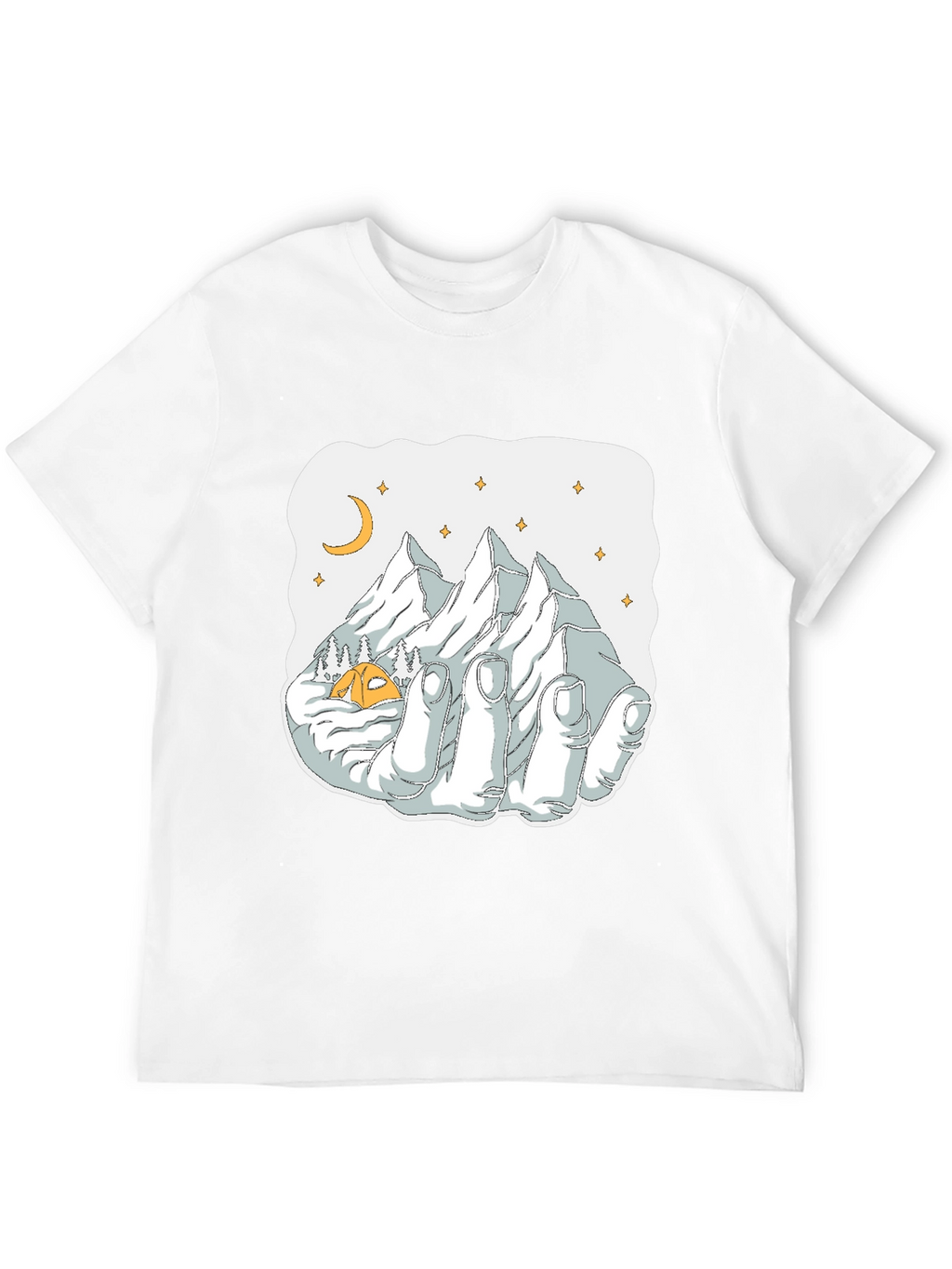 Mountain Hand Graphic Tee