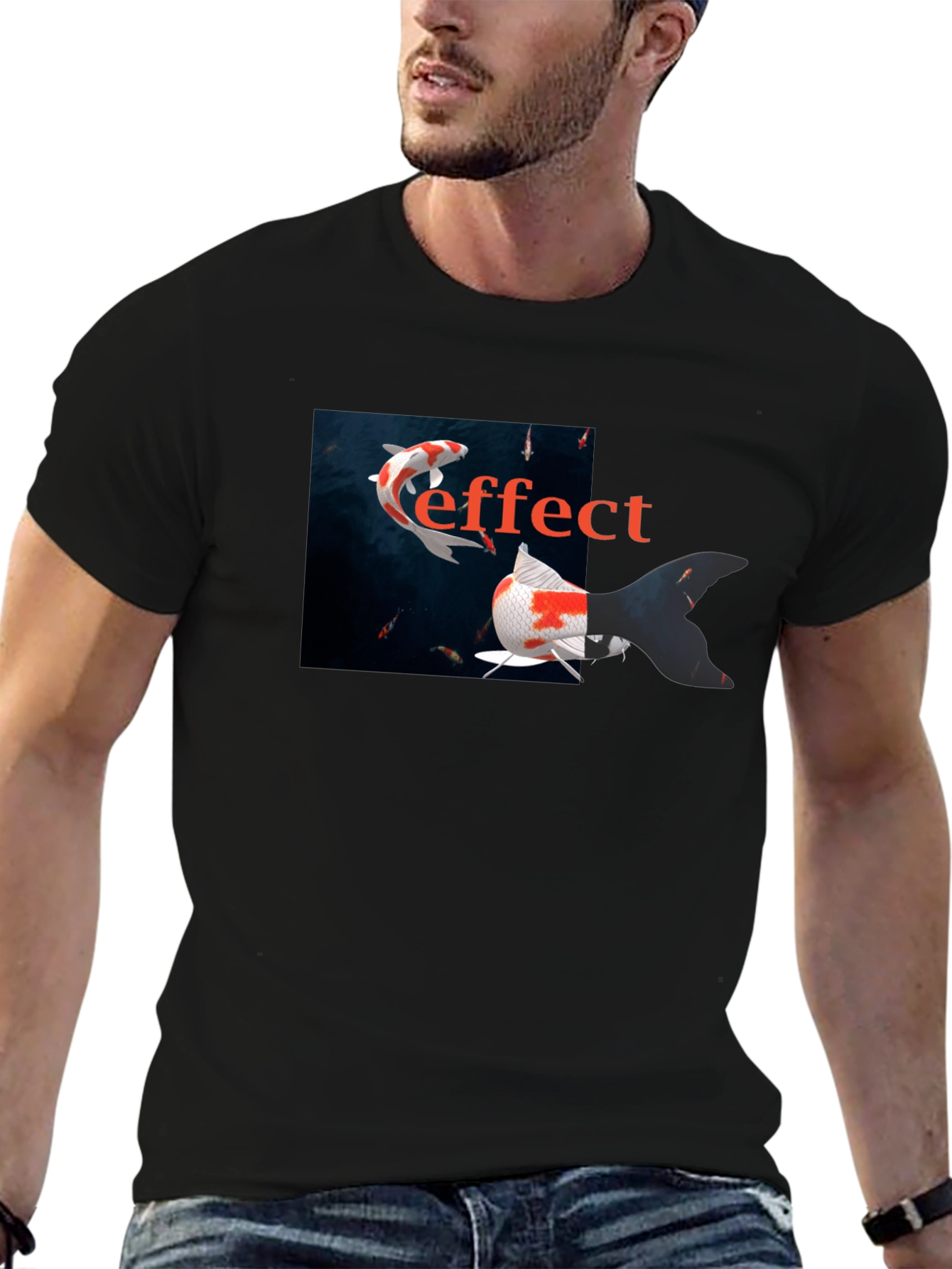 Koi Fish Effect T-Shirt