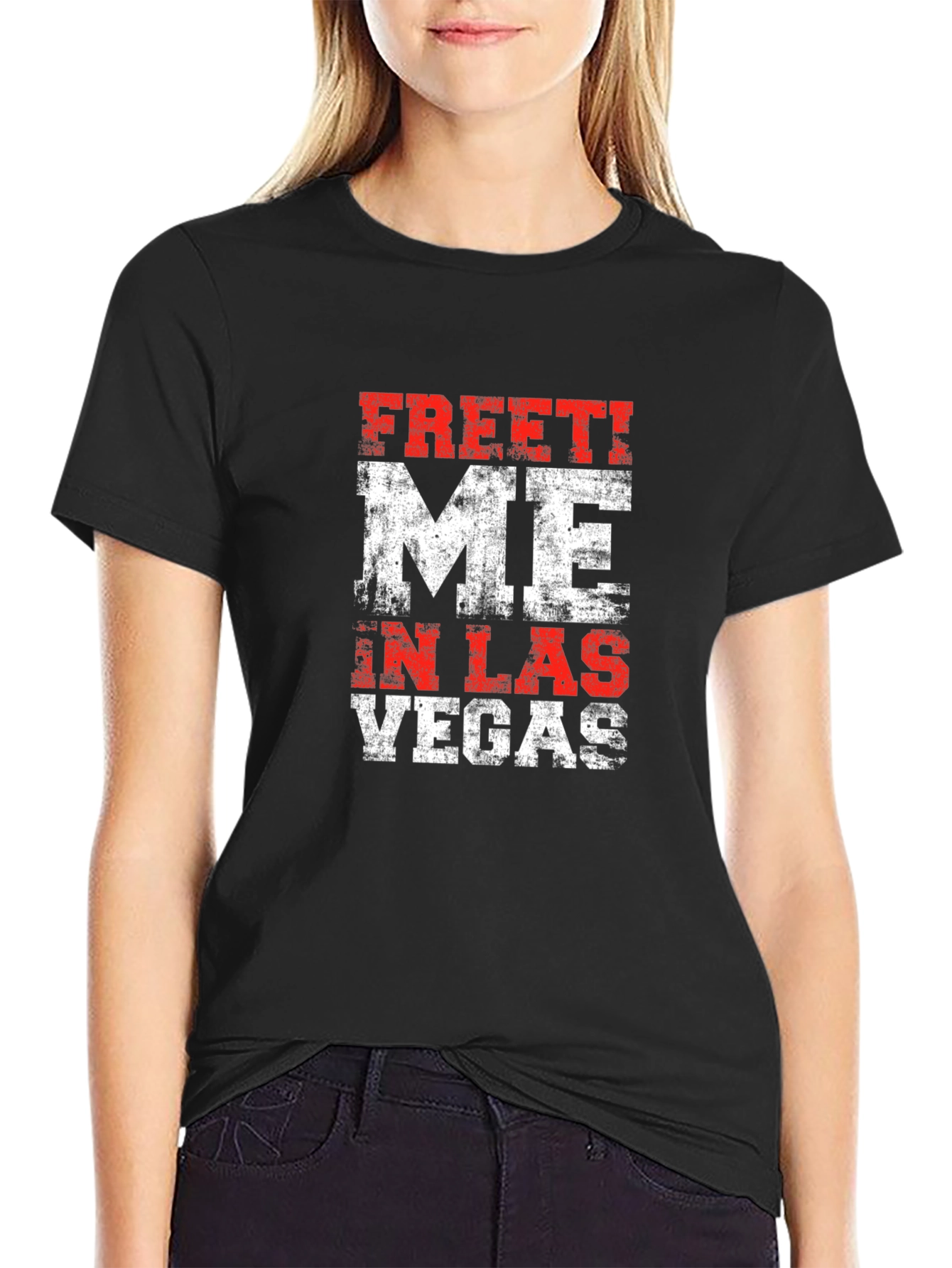 Meet Me in Las Vegas Mens Graphic T-Shirt