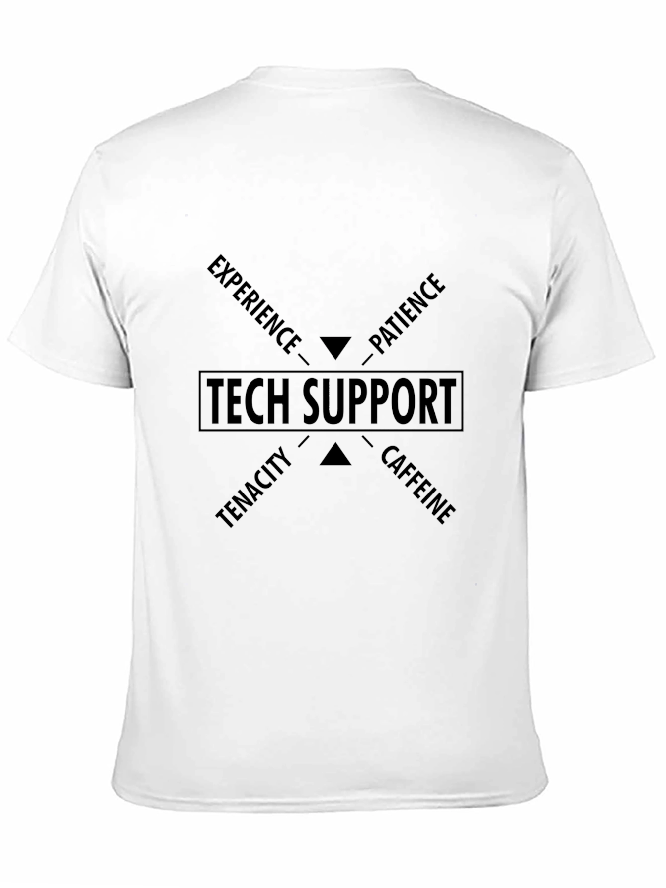 Tech Support Tee - Experience Patience Tenacity