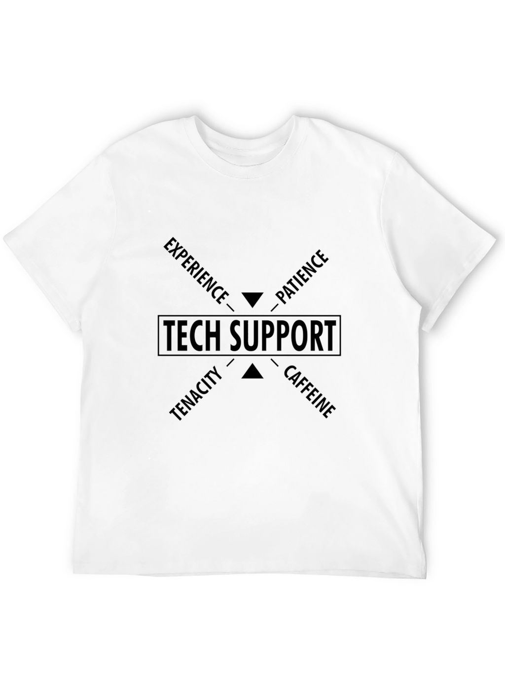 Tech Support Tee - Experience Patience Tenacity
