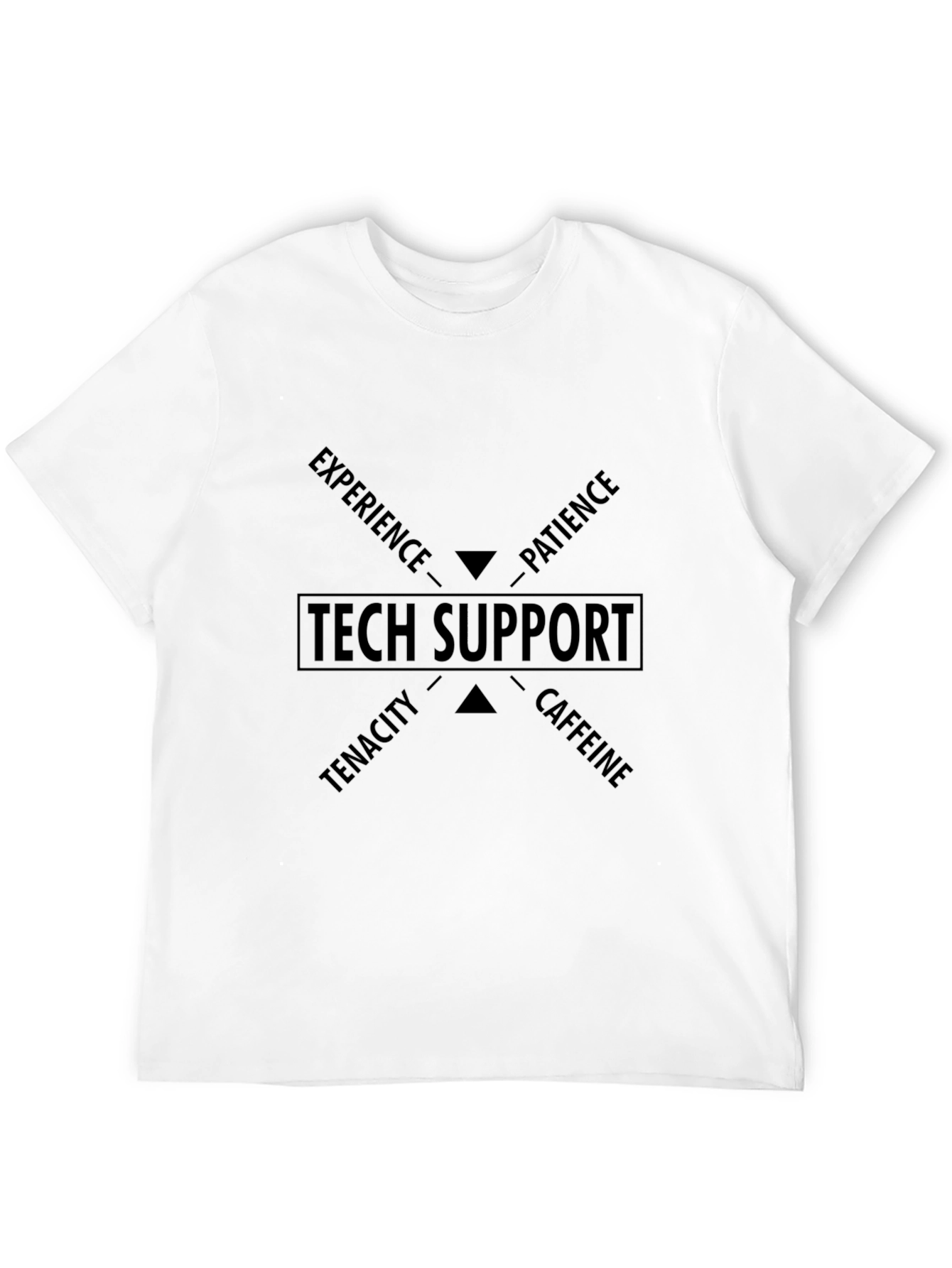 Tech Support Tee - Experience Patience Tenacity