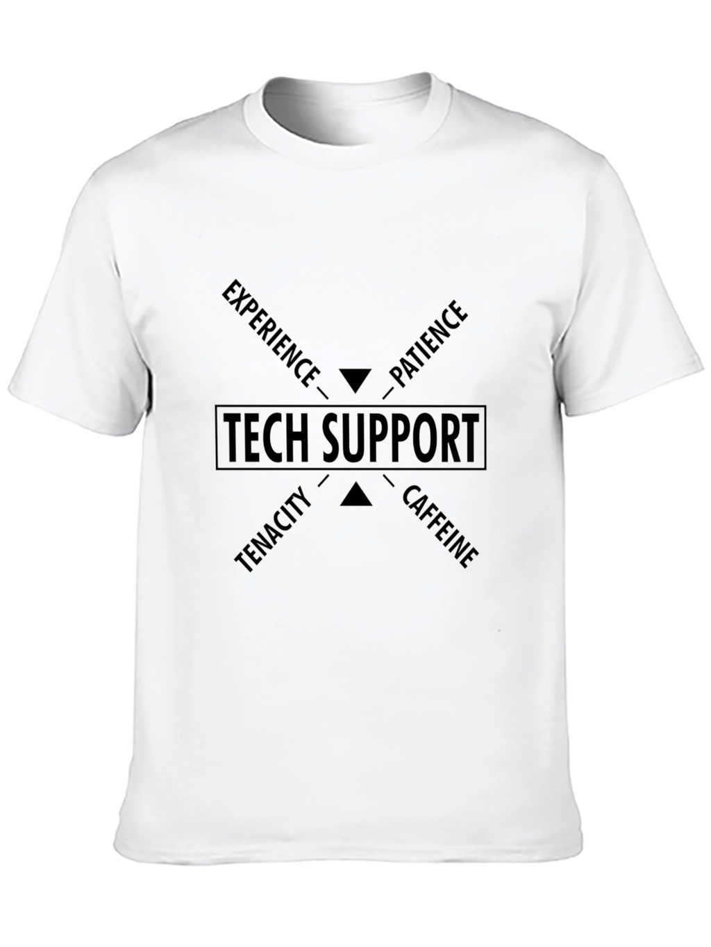 Tech Support Tee - Experience Patience Tenacity