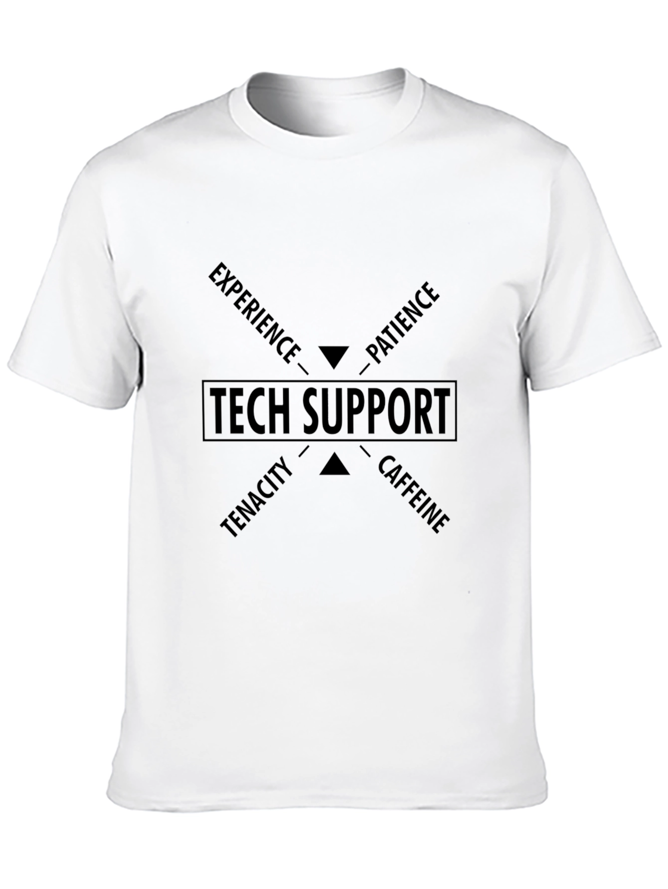 Tech Support Tee - Experience Patience Tenacity