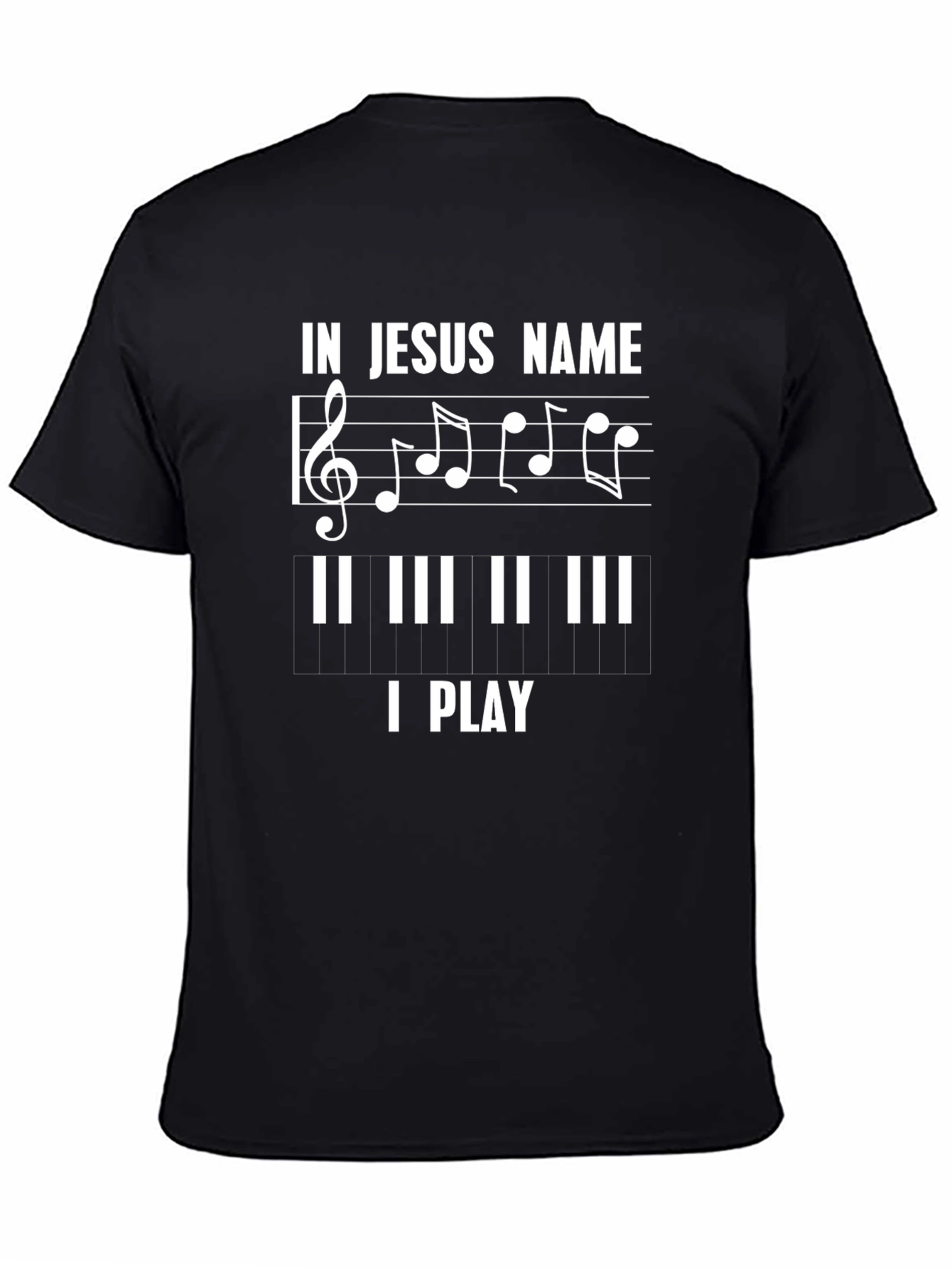 In Jesus Name I Play T-Shirt