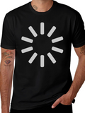 Loading Symbol Black Graphic Tee