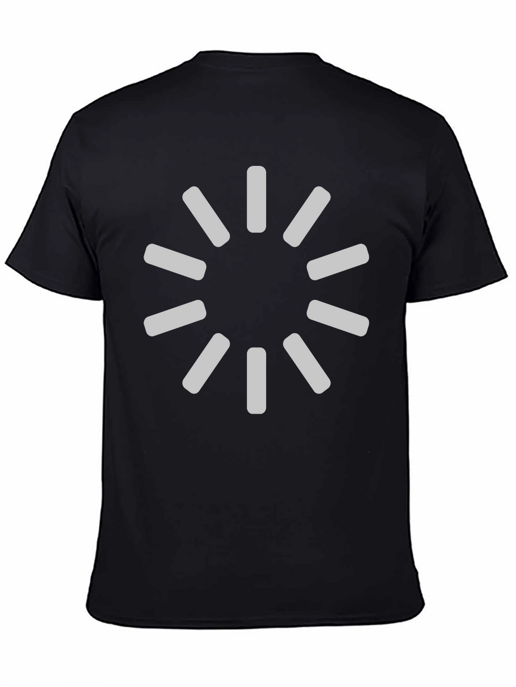 Loading Symbol Black Graphic Tee