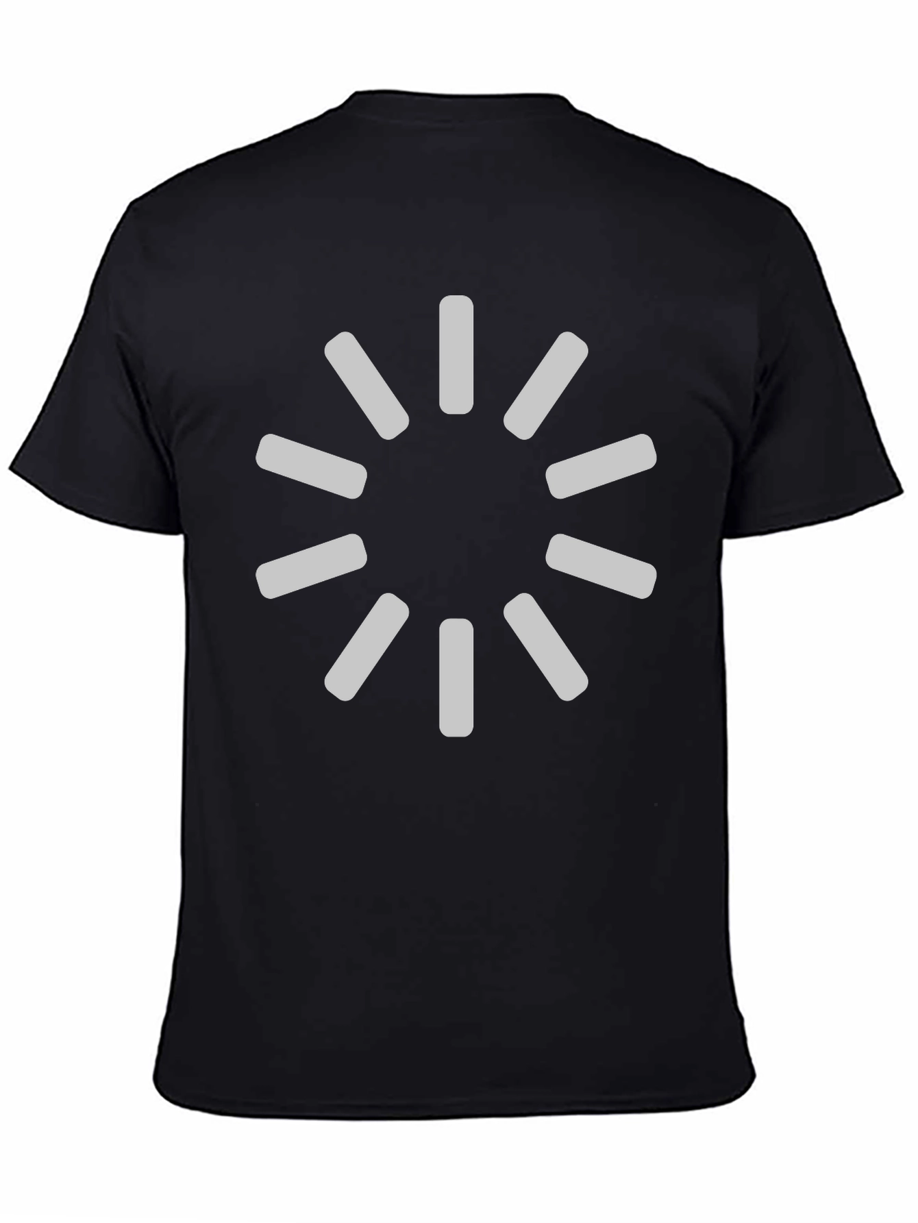 Loading Symbol Black Graphic Tee
