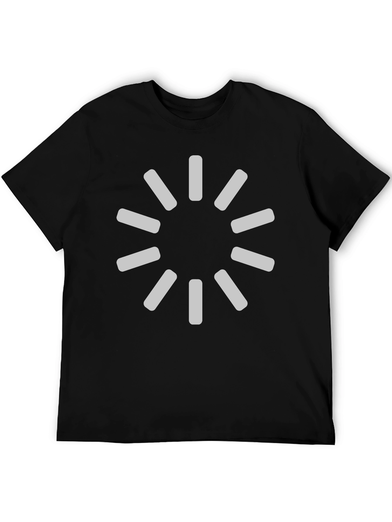 Loading Symbol Black Graphic Tee