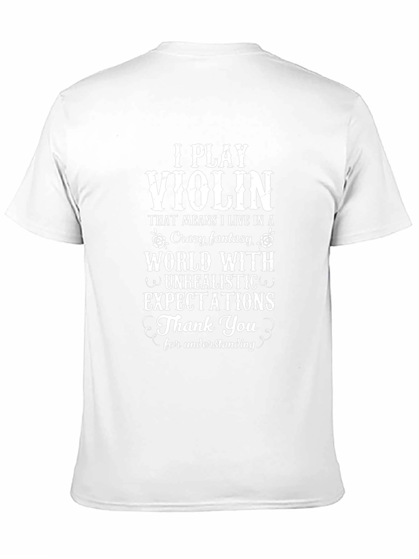 I Play Violin Funny T-Shirt