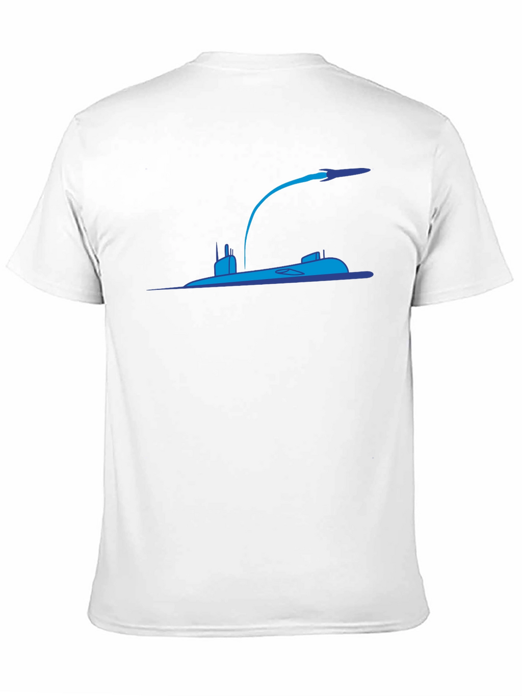 Submarine Rocket Black T-Shirt