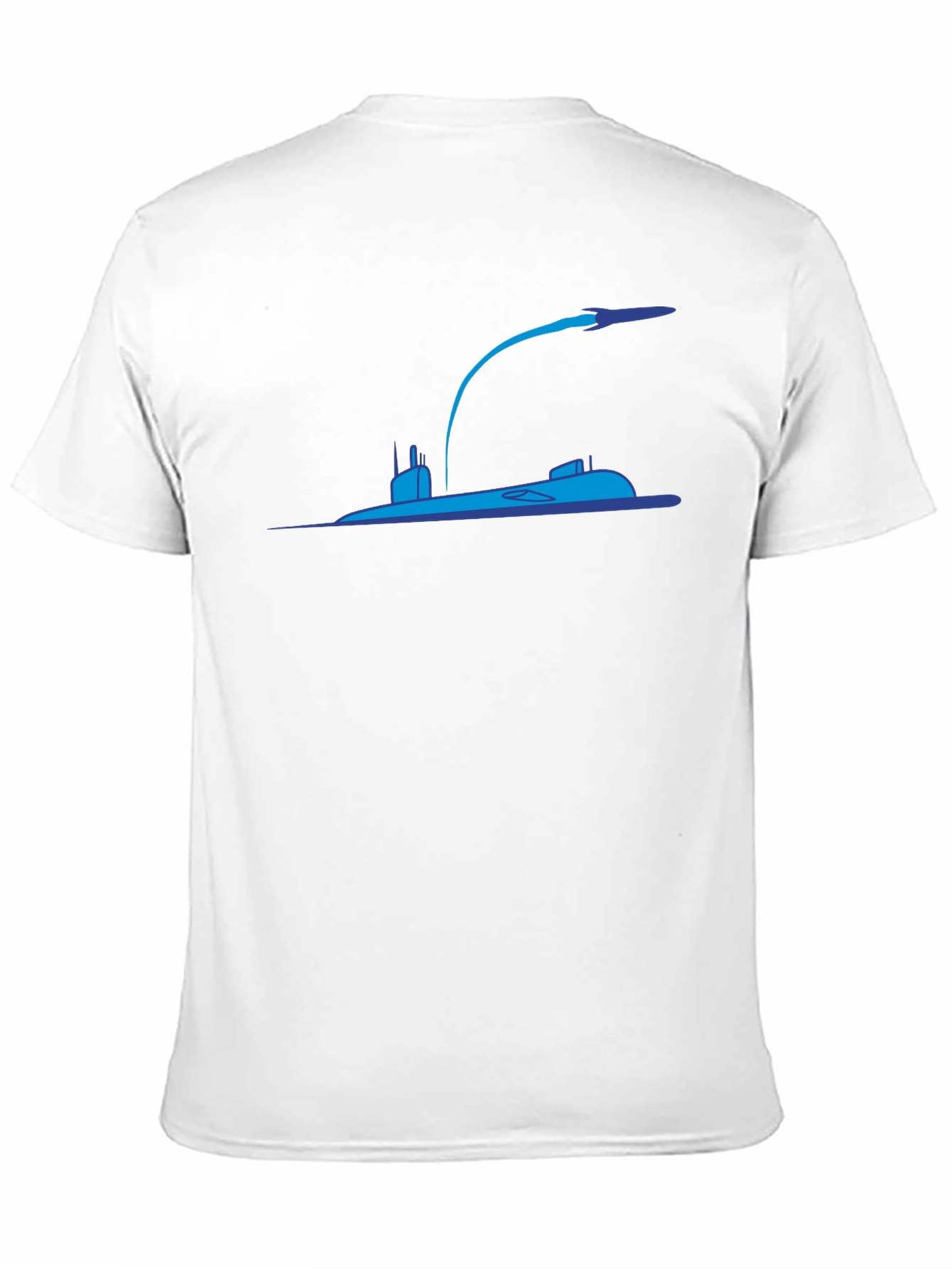 Submarine Rocket Black T-Shirt