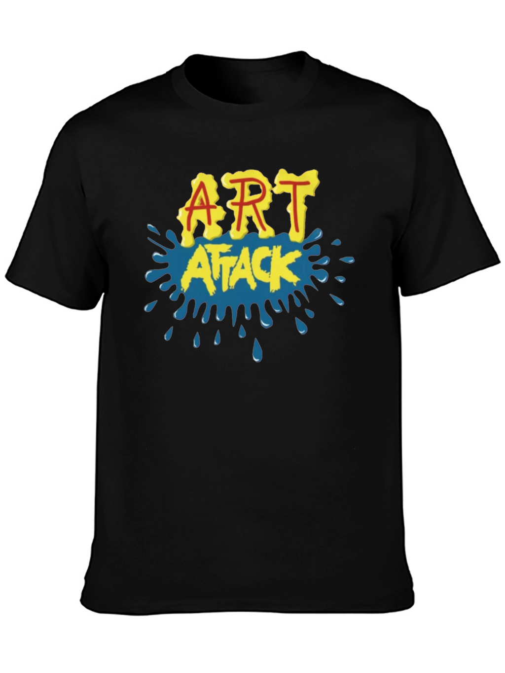 Art Attack Retro T-Shirt - Classic 90s Nostalgia