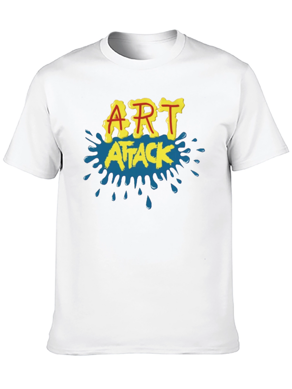 Art Attack Retro T-Shirt - Classic 90s Nostalgia