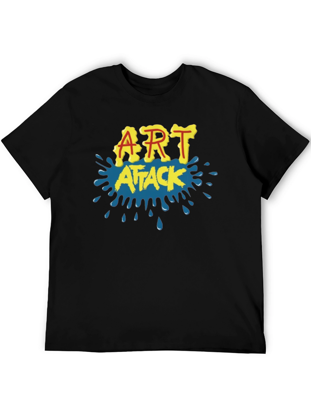 Art Attack Retro T-Shirt - Classic 90s Nostalgia