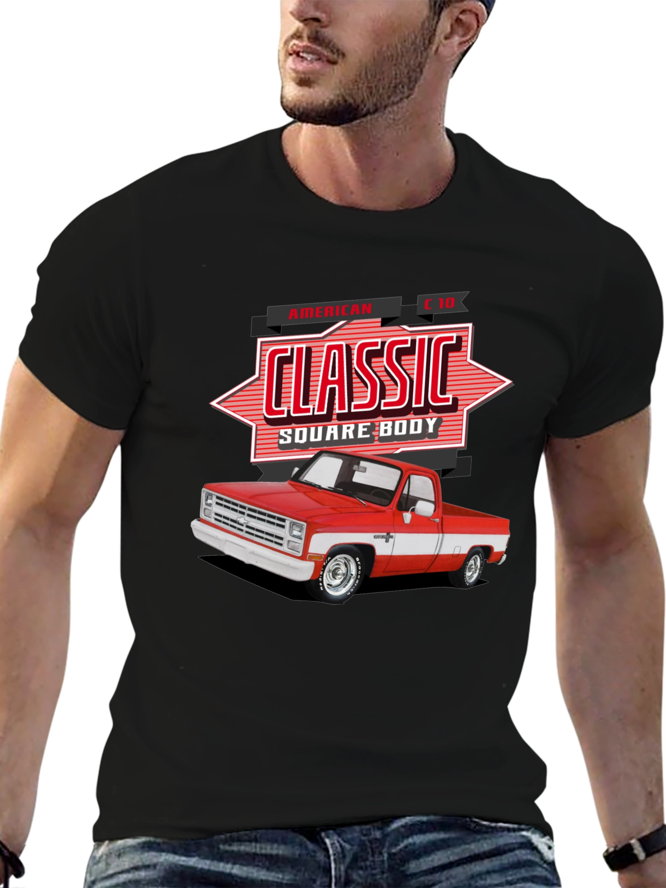 Classic Square Body Truck Graphic Tee