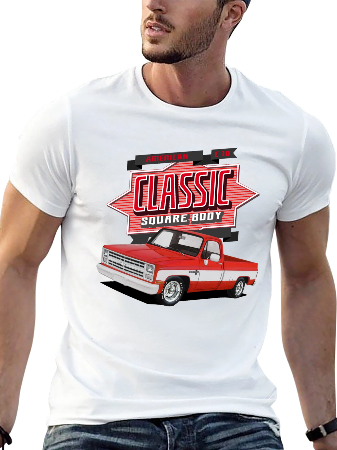 Classic Square Body Truck Graphic Tee