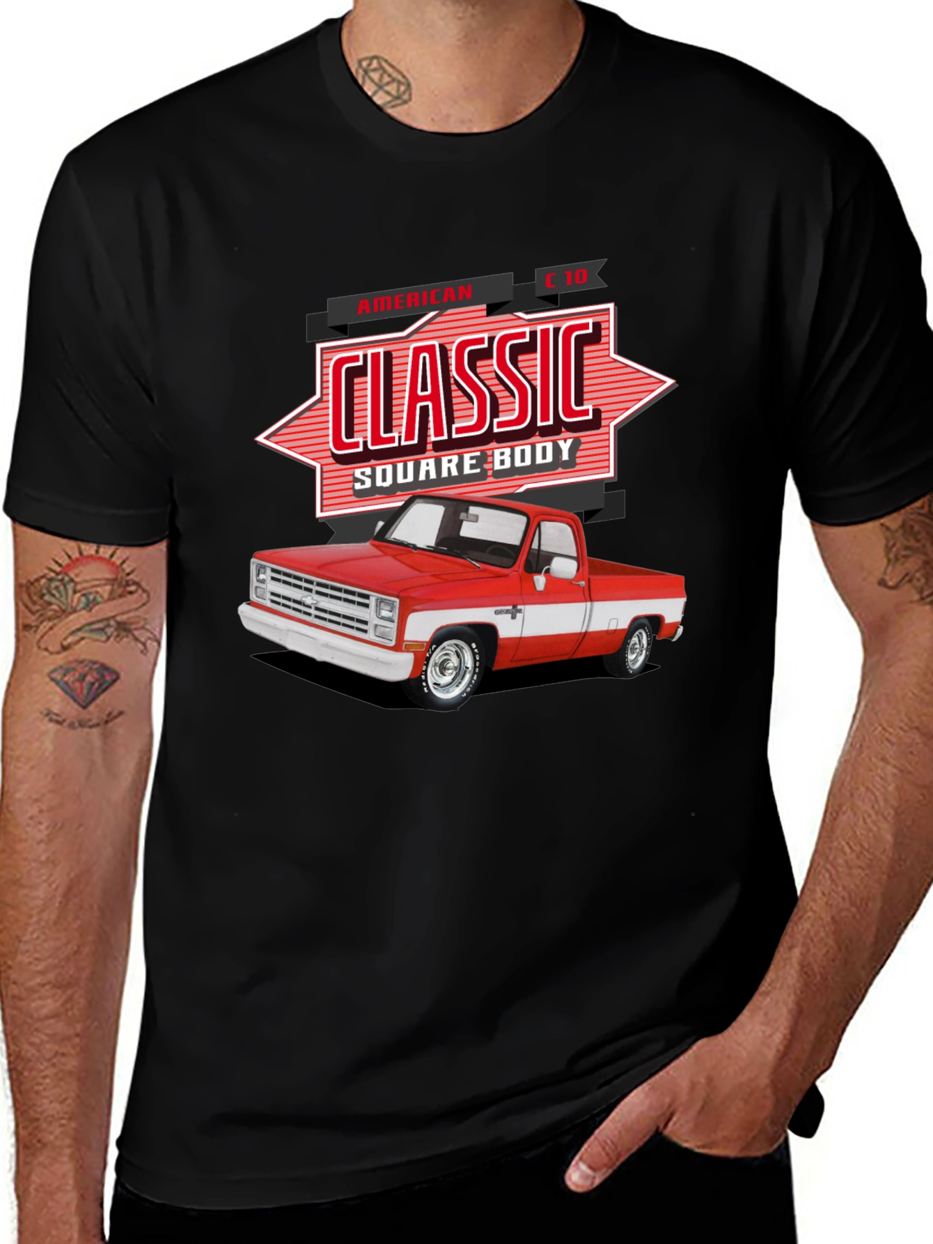 Classic Square Body Truck Graphic Tee