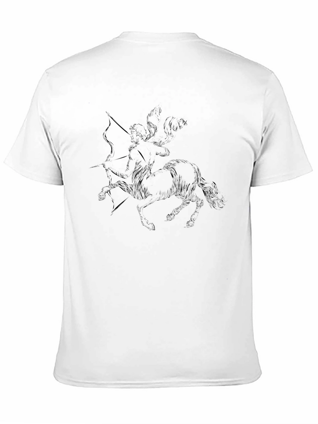 Sagittarius T-Shirt - Black Graphic Tee