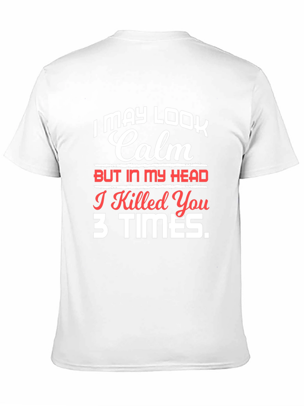 Calm Head T-Shirt - Funny Novelty Tee