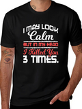 Calm Head T-Shirt - Funny Novelty Tee