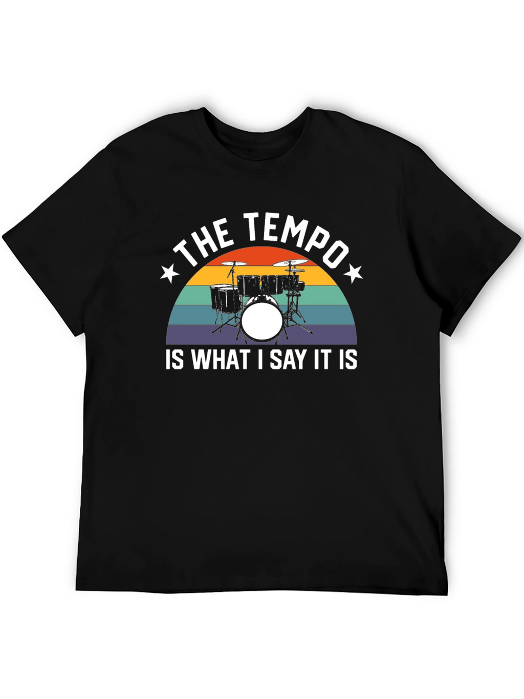 The Tempo Drum Set Graphic Tee