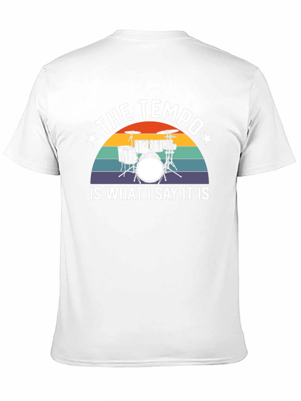 The Tempo Drum Set Graphic Tee