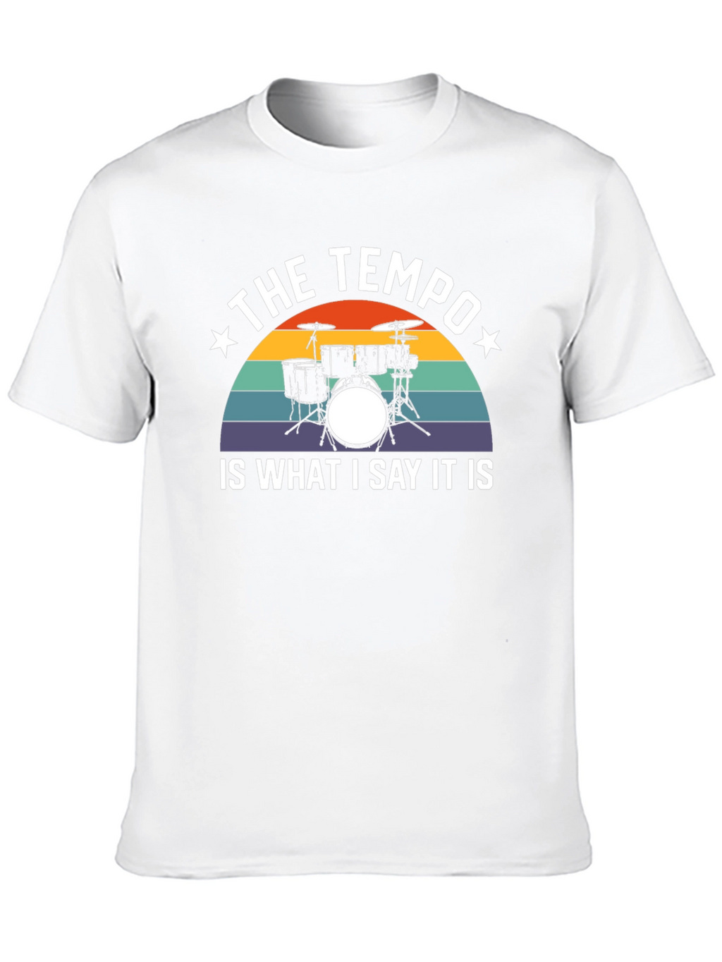 The Tempo Drum Set Graphic Tee