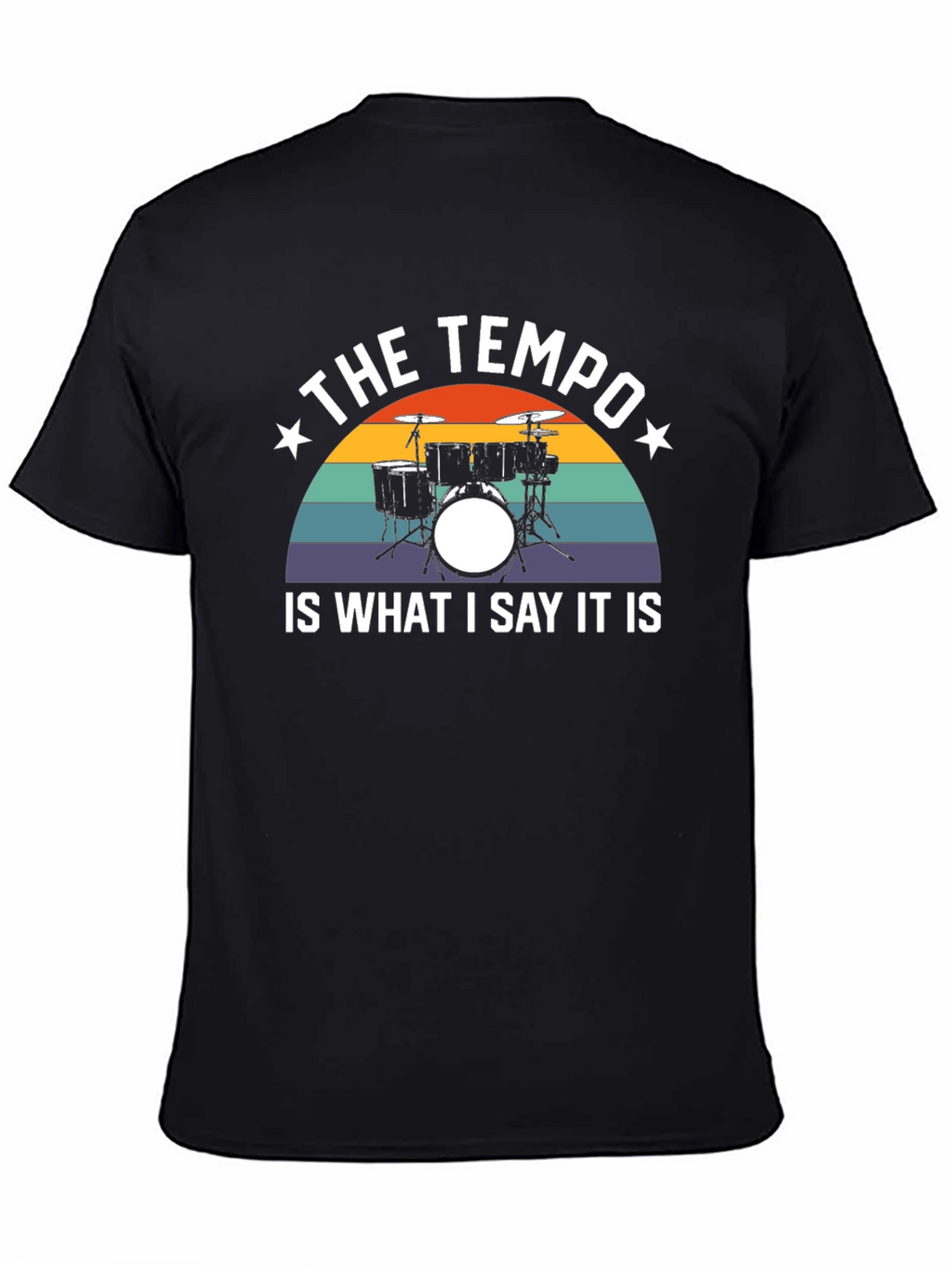 The Tempo Drum Set Graphic Tee