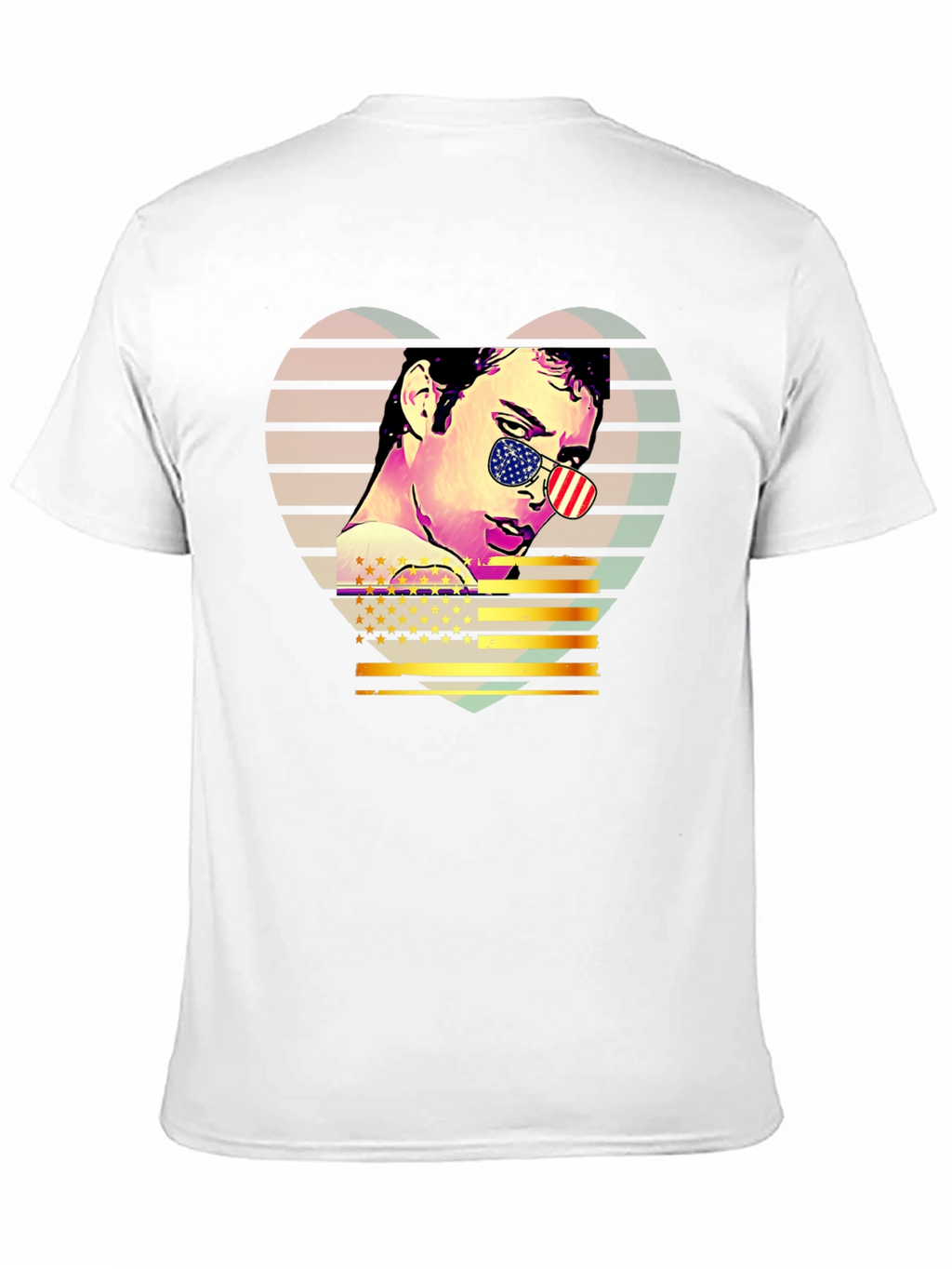 Retro American Flag T-Shirt