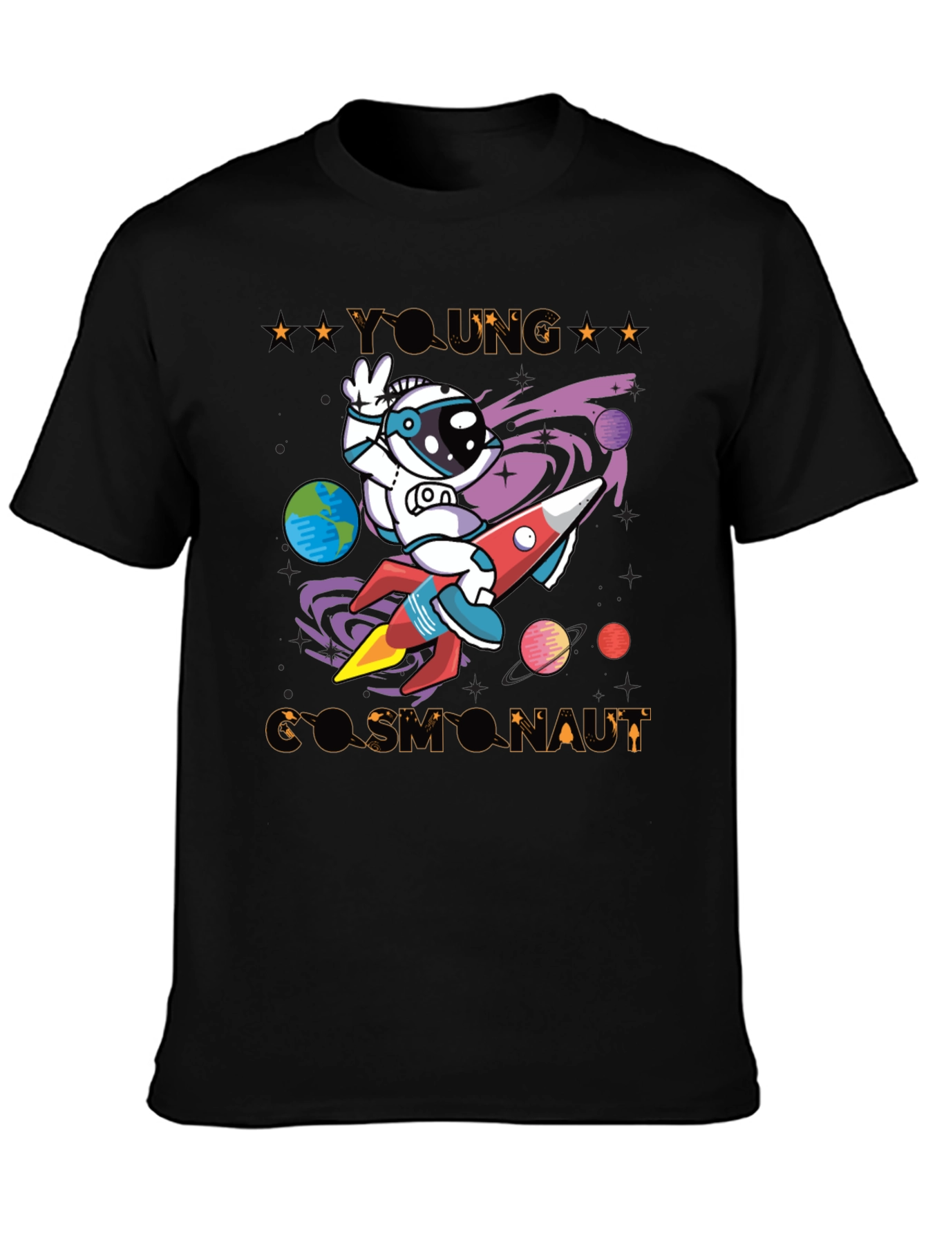 Young Astronaut T-Shirt - Space Adventure Tee