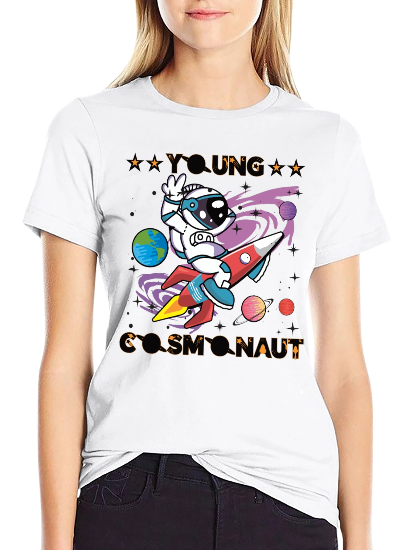 Young Astronaut T-Shirt - Space Adventure Tee