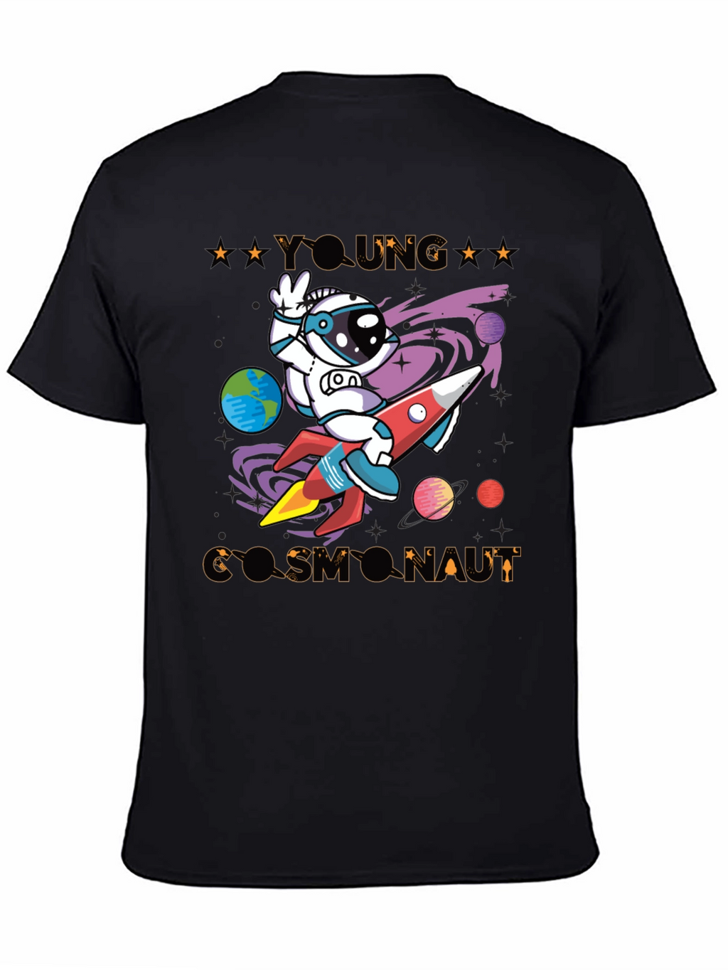 Young Astronaut T-Shirt - Space Adventure Tee