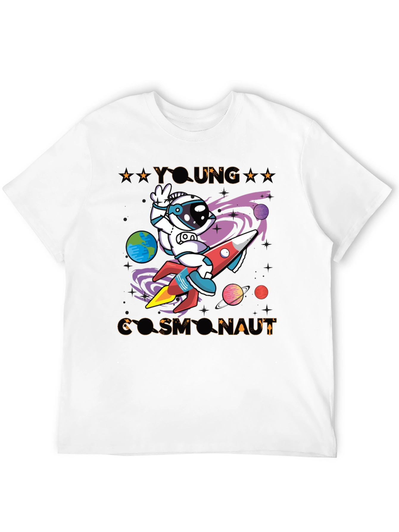 Young Astronaut T-Shirt - Space Adventure Tee