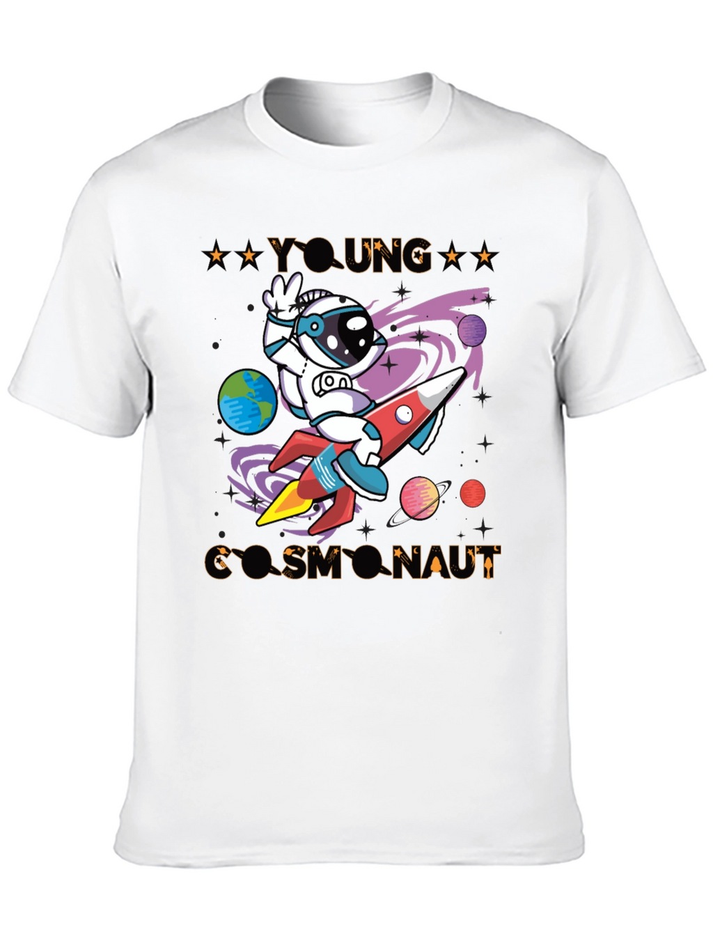 Young Astronaut T-Shirt - Space Adventure Tee