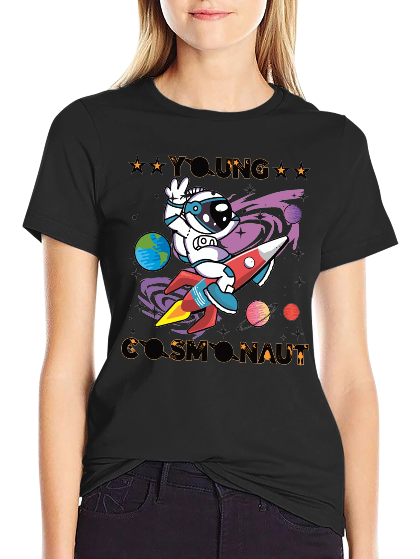 Young Astronaut T-Shirt - Space Adventure Tee
