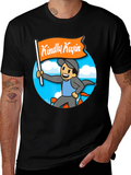 Kindly Kevin T-Shirt - Gamer Cartoon Style