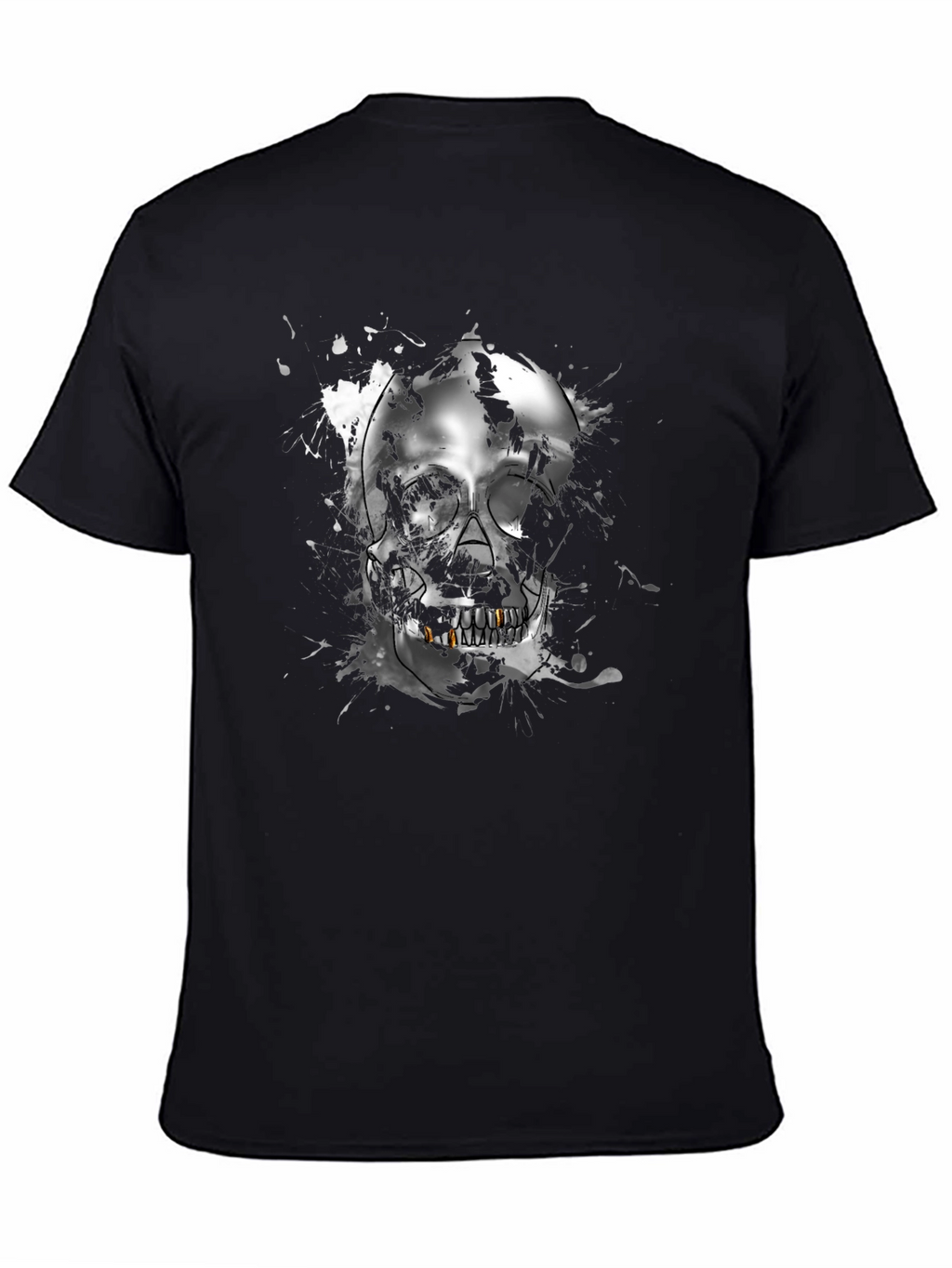 Skull Graphic T-Shirt - Edgy Streetwear Tee